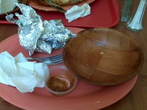 Remains of Burrito
